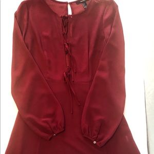 Forever 21 Burgundy women’s mini dress.